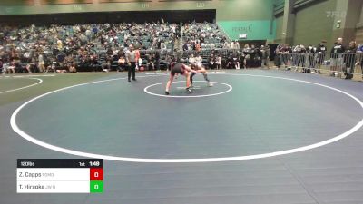 120 lbs Round Of 64 - Zavin Capps, Pomona vs Tyler Hiraoka, JW North