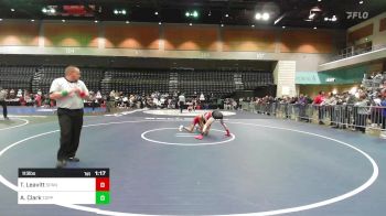 113 lbs Round Of 64 - Teagan Leavitt, Spanish Fork vs Audon Clark, Toppenish