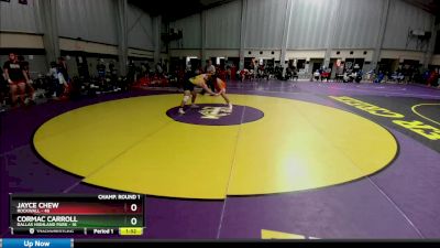 215 lbs Round 1 (16 Team) - Cormac Carroll, Dallas Highland Park vs Jayce Chew, Rockwall