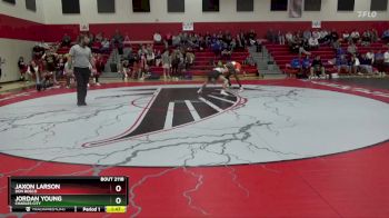 126 lbs 1st Place Match - Jaxon Larson, Don Bosco vs Jordan Young, Charles City