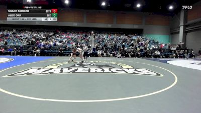 120 lbs Round Of 64 - Shane Smoker, Crater vs Alex Orr, Corner Canyon