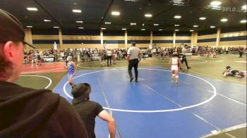 70 lbs Quarterfinal - Noah Lagman, Savage House WC vs Isaiah Cruz, Total Kaos WC