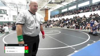 157 lbs Cons. Round 1 - Martin Almaraz, Littlerock vs Jacob Hernandez, Ramona