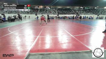 200 lbs 5th Place - Bryer Lenaburg, Hinton Comets vs Chayse Polifka, Perry