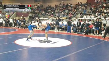6A 144 lbs Quarterfinal - Mason Earnhart, Conway vs David Ruvalcaba, Rogers