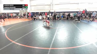 108 lbs Round Robin 1 - Landon Dentz, Freakztyle Wrestling Crew - HS vs Landon Spickler, EP Rattlers - HS
