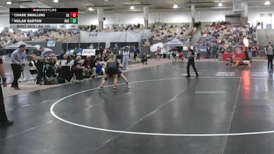 AA 126 lbs 3rd Place Match - Chase Smalling, Science Hill High School vs Nolan Barton, Nolensville High School