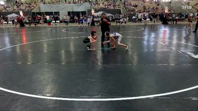 65 lbs Quarterfinal - Maverick Erskine, Grindhouse Wrestling vs Beckham Steltz, Williamson Co Wrestling Club