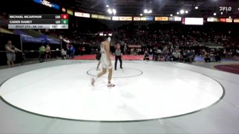 6A 144 lbs Cons. Round 2 - Michael Mcarthur, Canyon Ridge vs Caden Ramey, Lake City