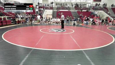 132 lbs Round 1 (16 Team) - Carson Curry, Thomas County Central HS vs Mason Marks, Newnan