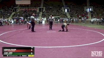 152 lbs Quarterfinal - Cody Kirk, Enterprise HS vs Joshua Fisher, Mary G Montgomery