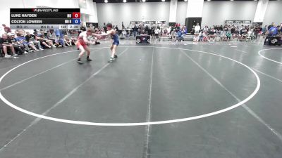 165 lbs Luke Hayden, Missouri vs Colton Loween, Minnesota Red