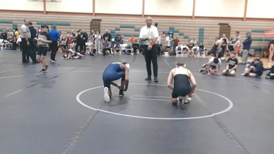 110 lbs Quarterfinal - Asher Comeforo, All I See Is Gold Academy vs Chase Gilbert, The St James Academy