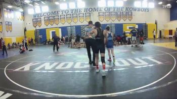 100 lbs Round 4 (6 Team) - Josie Reeves, SOWA vs Breanna Higgins, The Outsiders