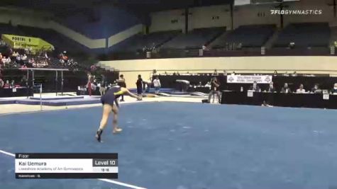 Kai Uemura - Floor, Lakeshore Academy of Art Gymnastics - 2021 USA Gymnastics Development Program National Championships