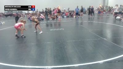 57 lbs Round 4 (10 Team) - Piper Norrell, Oklahoma Mafia vs Brooklyn Mcleod, Storm