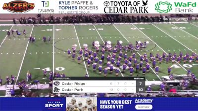 Replay: Cedar Ridge HS vs Cedar Park HS - 2021 Cedar Ridge vs Cedar Park | Sep 3 @ 7 PM