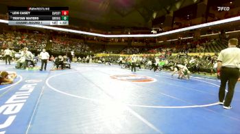 165 Class 3 lbs Champ. Round 1 - Tristan Waters, Smithville vs Levi Casey, Capital City