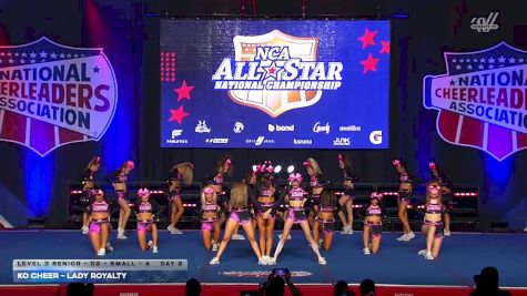 KO Cheer - Lady Royalty [2026 L3 Senior - D2 - Small - A Day 2] 2026 NCA All-Star National Championship