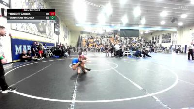 138 lbs Cons. Semi - Jonathan Madera, Chino vs Robert Garcia, Servite