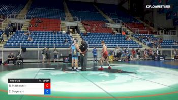 160 lbs Rnd Of 32 - Dawson Mathews, Georgia vs Zach Swyers, New York