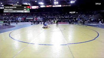 120 lbs Champ. Round 1 - Katie Knighten, Skyline vs Neva Lynch, Baker/Powder