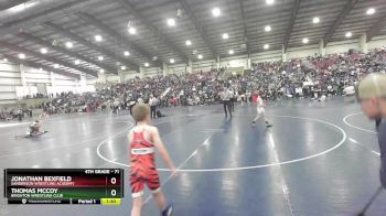 71 lbs Semifinal - Jonathan Bexfield, Sanderson Wrestling Academy vs Thomas Mccoy, Brighton Wrestling Club