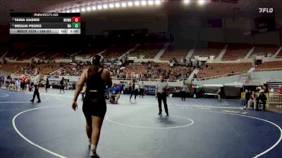 185-D1 Semifinal - Taina Uasike, Mountain View (Mesa) High School vs Megan Pedro, Maricopa High School