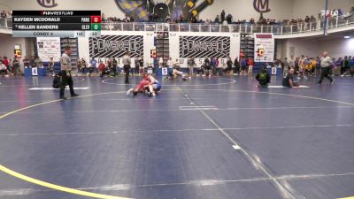 145 lbs Consy 4 - Kayden Mcdonald, Parkersburg-WV vs Kellen Sanders, Cleveland-TN