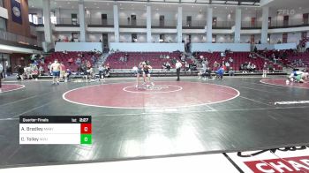 197 lbs Quarterfinal - Anthony Bradley, Maryland - UNATT vs Cole Tolley, West Virginia