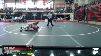 144 lbs 3rd Place Match - Chris Begley, Madison Southern vs Mason Schweitzer, Walton Verona