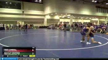 132 lbs Semis & Wb (16 Team) - Troy Carroll, Tallahassee War Noles vs Bentley Whitmer, John Glenn Wrestling