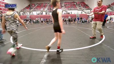 67 lbs Quarterfinal - Ty Hartley, ARDMORE TAKEDOWN CLUB vs Hayden Hayes, Weatherford Youth Wrestling