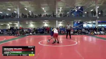 140 lbs Round 2 (4 Team) - DeVaughn *Williams, Brecksville vs Logan Thornsberry, Jackson