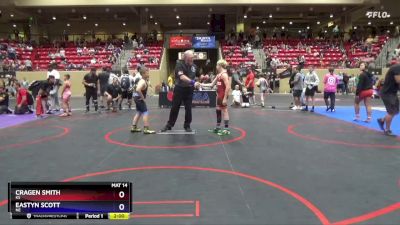 117 lbs Round 2 - Cragen Smith, KS vs Eastyn Scott, NE