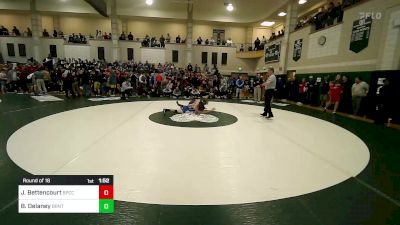 132 lbs Round Of 16 - Jacob Bettencourt, Bristol-Plymouth/Coyle Cassidy vs Brendan Delaney, Braintree