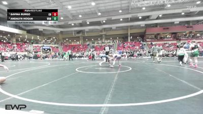 80 lbs Quarterfinal - Savina Burgo, Commandos WA vs Andalyn Hogan, Topeka Blue Thunder