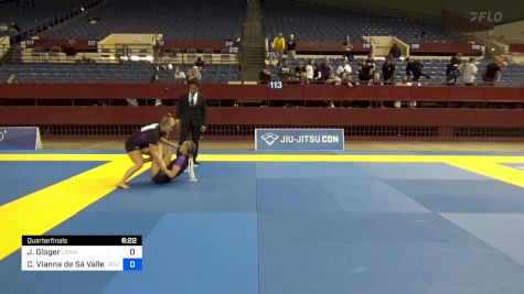 Janette Gloger vs Carolina Vianna De Sá Vallejo 2024 Pan IBJJF Jiu-Jitsu No-Gi Championship