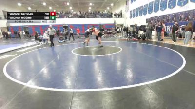 285 lbs Cons. Semi - Xander Scholes, Post Falls vs Archer Higgins, Timberlake