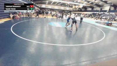 165 lbs 1st Place Match - Keegan Demarest, Messiah vs Mark Troni, Washington And Lee