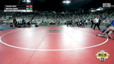 B6A-190 lbs Cons. Semi - Britton Lamon, Edmond North vs Colton Treat, Bixby