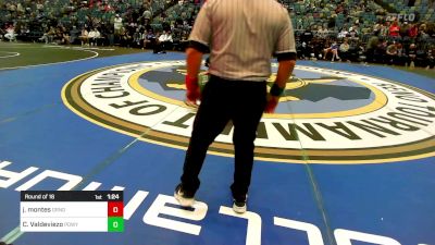 150 lbs Round Of 16 - Jonathan Montes, Grandview vs Carlos Valdeviezo, Poway