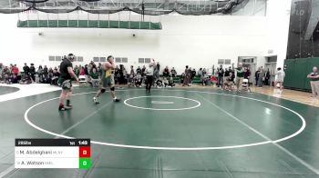 285 lbs Round Of 16 - Mohammad Abdelghani, Maloney vs Aiden Watson, New Milford
