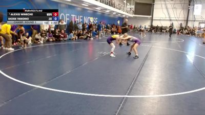 110 lbs Champ. Round 1 - Alexis Winecke, Wisconsin Stevens Point vs Diose Tenorio, Joliet Junior College
