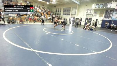 157 lbs Cons. Round 6 - Aleksander Mendoza, Corona Del Mar vs Carter Adams, South Torrance