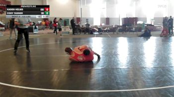 133 lbs Round Of 32 - Kaden Helms, Gardner-Webb vs Cody Tanner, Virginia Military Institute