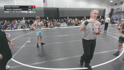 138 lbs Cons. Rd Of 32 - Rocky Thompson, Open Mats vs Bowen Pearson, ScrapYard Training