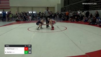 131 lbs Prelims - Jordan Steinhauer, NC WAY ES vs Brock Sattler, Middletown WC ES