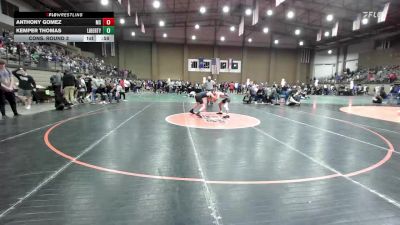 106 lbs Cons. Round 3 - Kemper Thomas, Liberty vs Anthony Gomez, Millard South