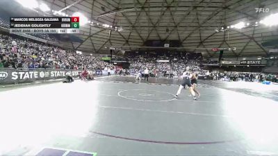 Boys 3A 150 lbs Cons. Round 3 - Jedidiah Golightly, Hermiston vs Marcos Melgoza Galeana, River Ridge
